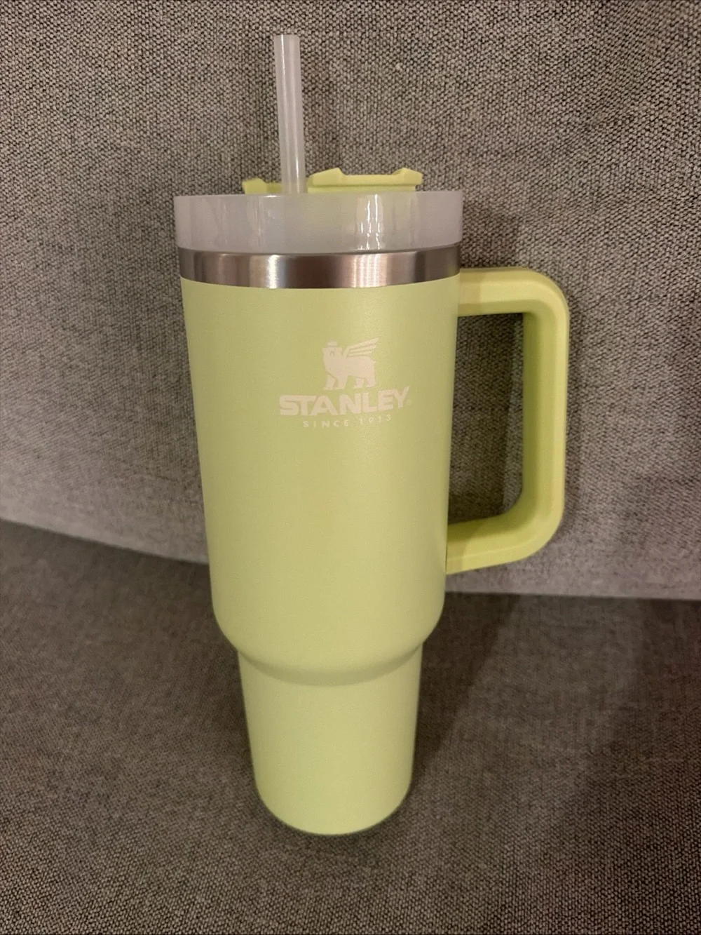Stanley OG Citron Green Color Stainless Steel Insulated Tumbler 40 OZ